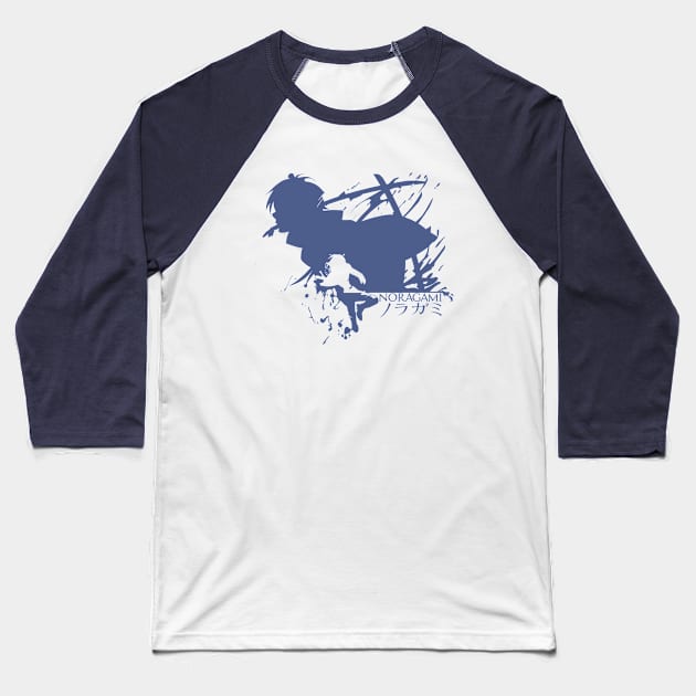 Blue Yato Baseball T-Shirt by malaqueen